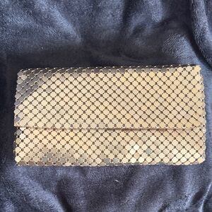 Gold Mesh Clutch